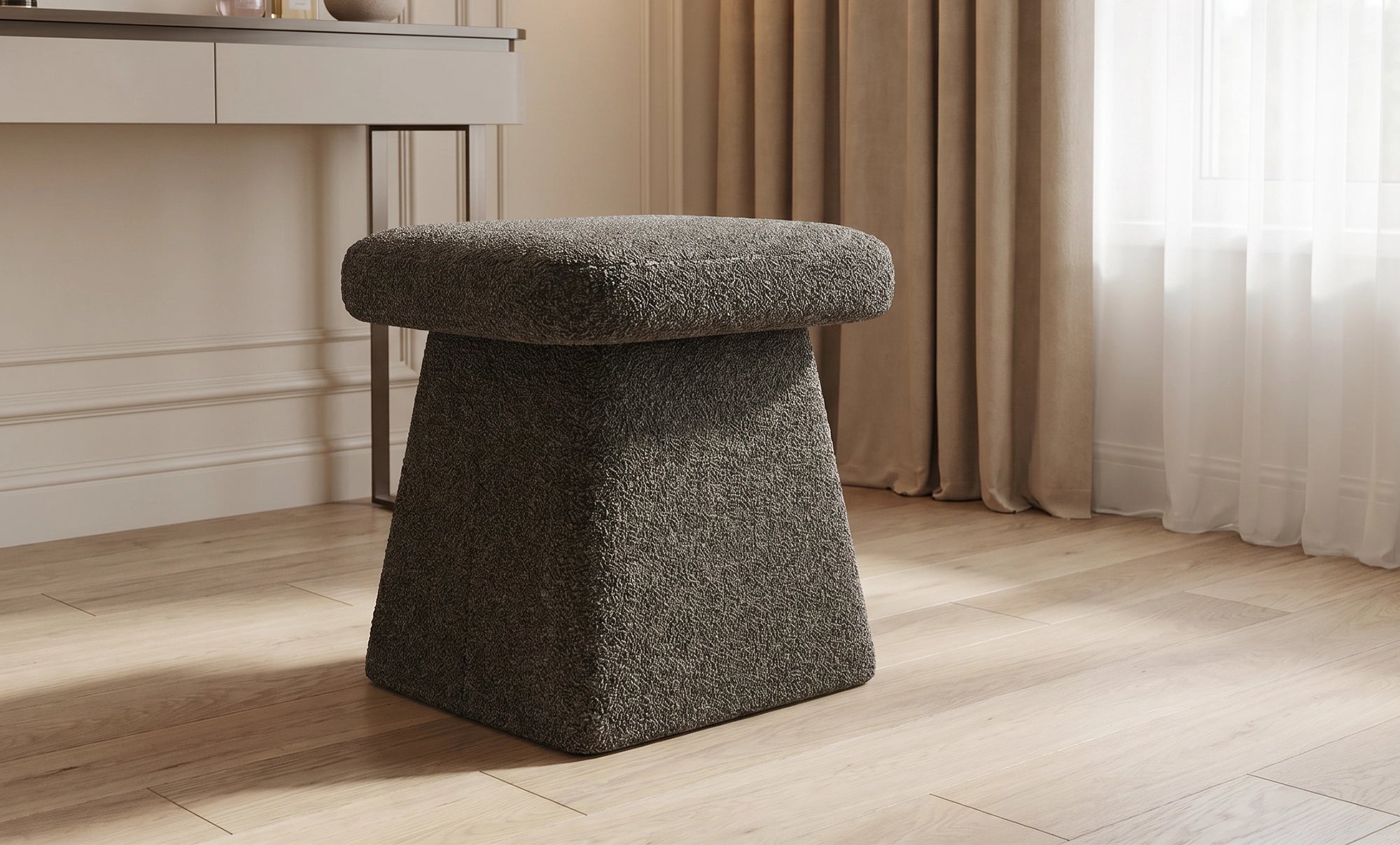 Tiffany storage ottoman