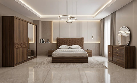 غرفة نوم براون - kabbanifurniture