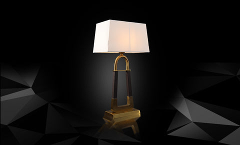 اباجورة LM - T7021 - BK+Copper - kabbanifurniture