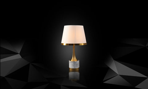 اباجورة LM - T9032 - WH+Copper - kabbanifurniture