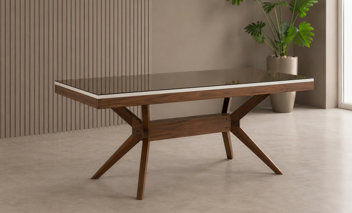 Fox Dining Table with 6 Chairs