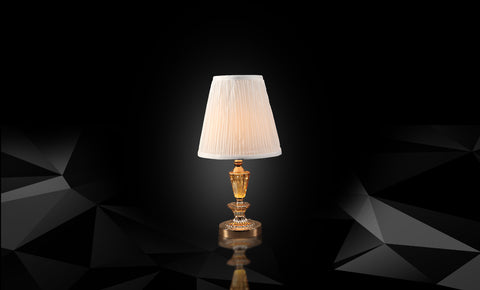 T6060 - CRYSTAL - E27 اباجورة شابو - kabbanifurniture