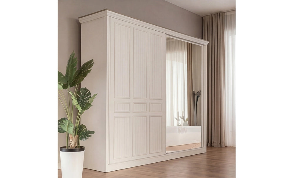 غرفة نوم تيفاني بدولاب جرار - kabbanifurniture