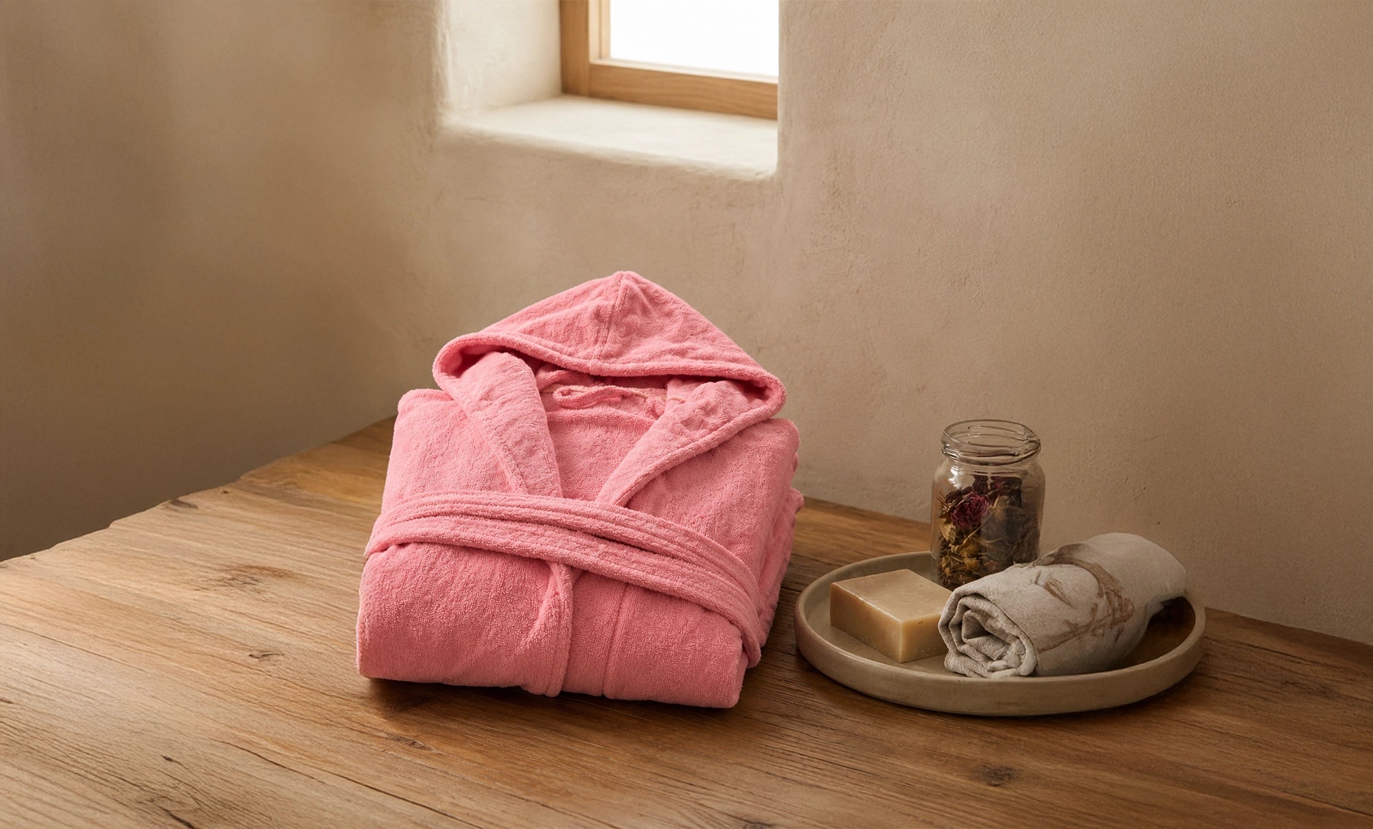 Qabbani 6-piece bathrobe