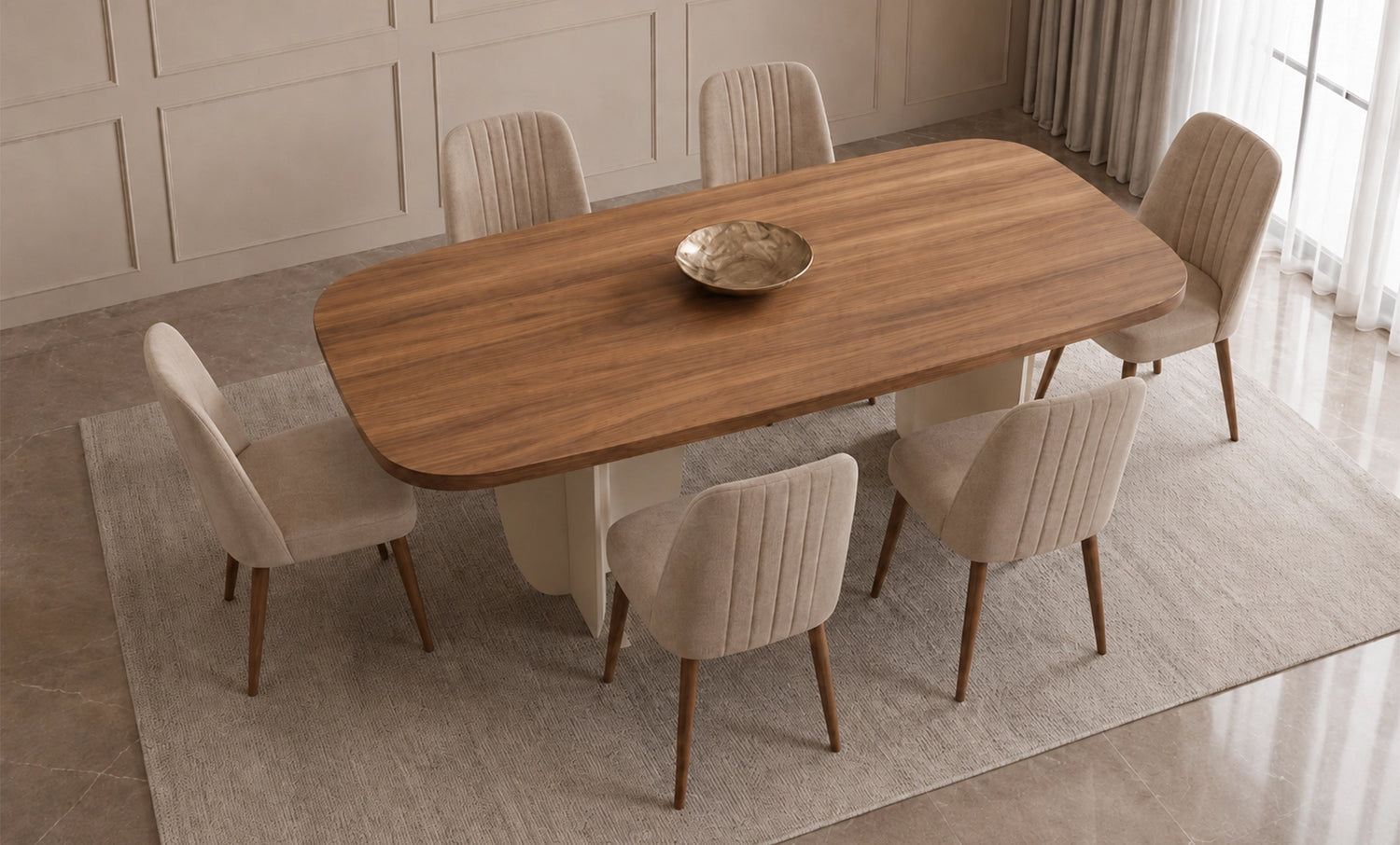 Rio table with 6 chairs 1