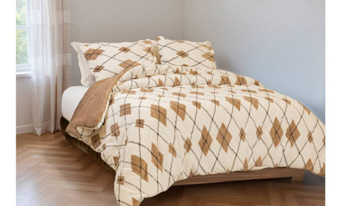 لحاف فرو أكرليك دبل 3 قطع