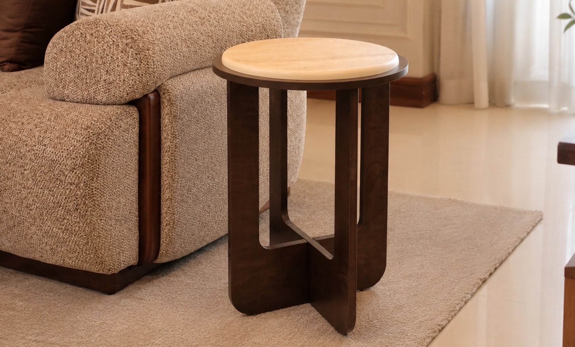Oval Side Table KT-240