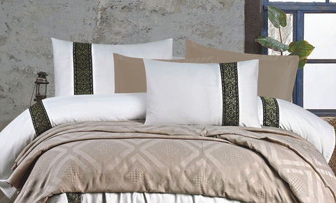كوفرته تولين دبل 4 قطع - kabbanifurniture