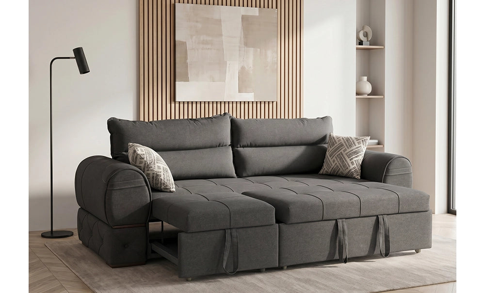 ركنة و كنبة سرير دايناميك - kabbanifurniture