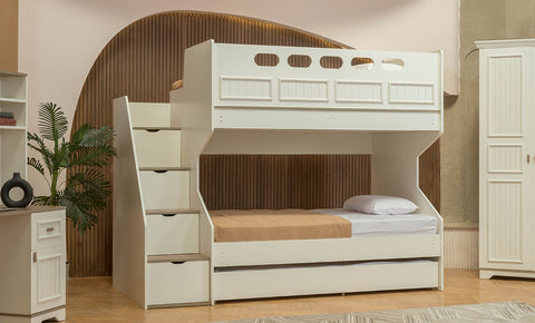غرفة نوم تيفاني بسرير دورين - kabbanifurniture