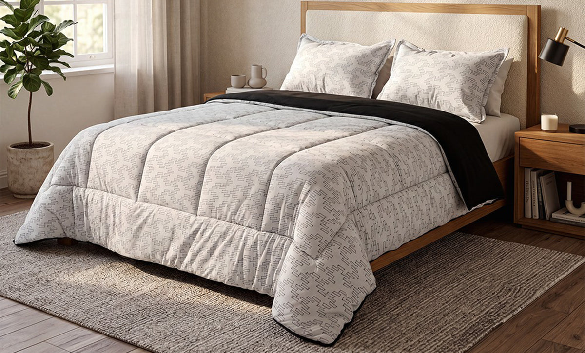 3-Piece 4116 Double Winter Comforter Set