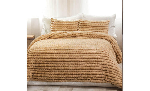 لحاف فرو نيو تون دبل 3 قطع