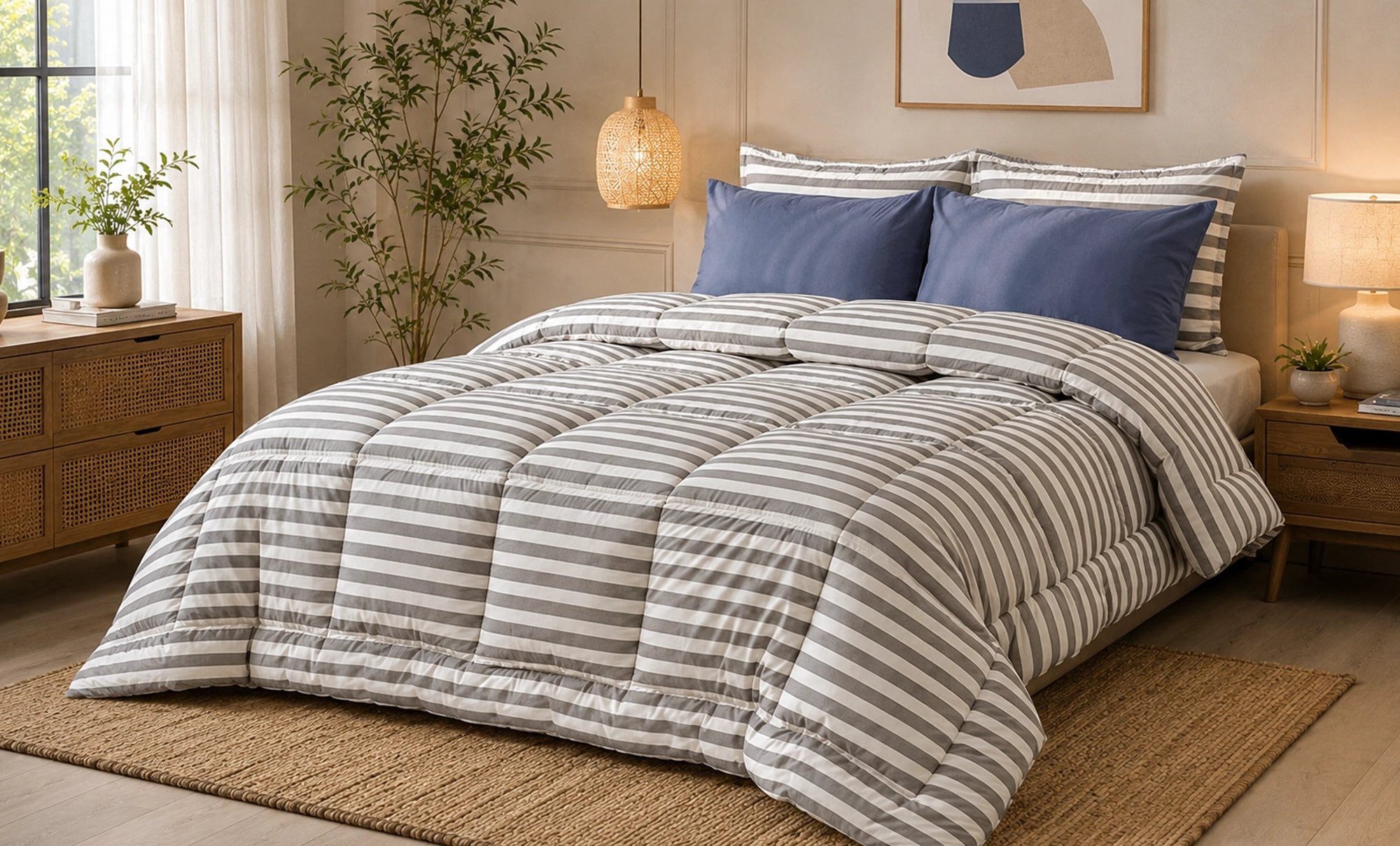 Magic Hotel Double Comforter Set 5 Pieces