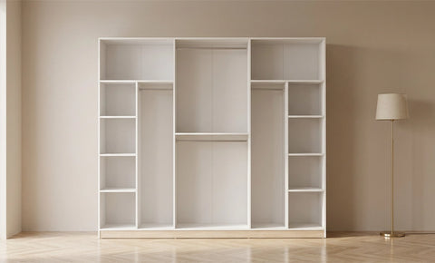غرفة نوم لوتس بدولاب مفصلي - kabbanifurniture