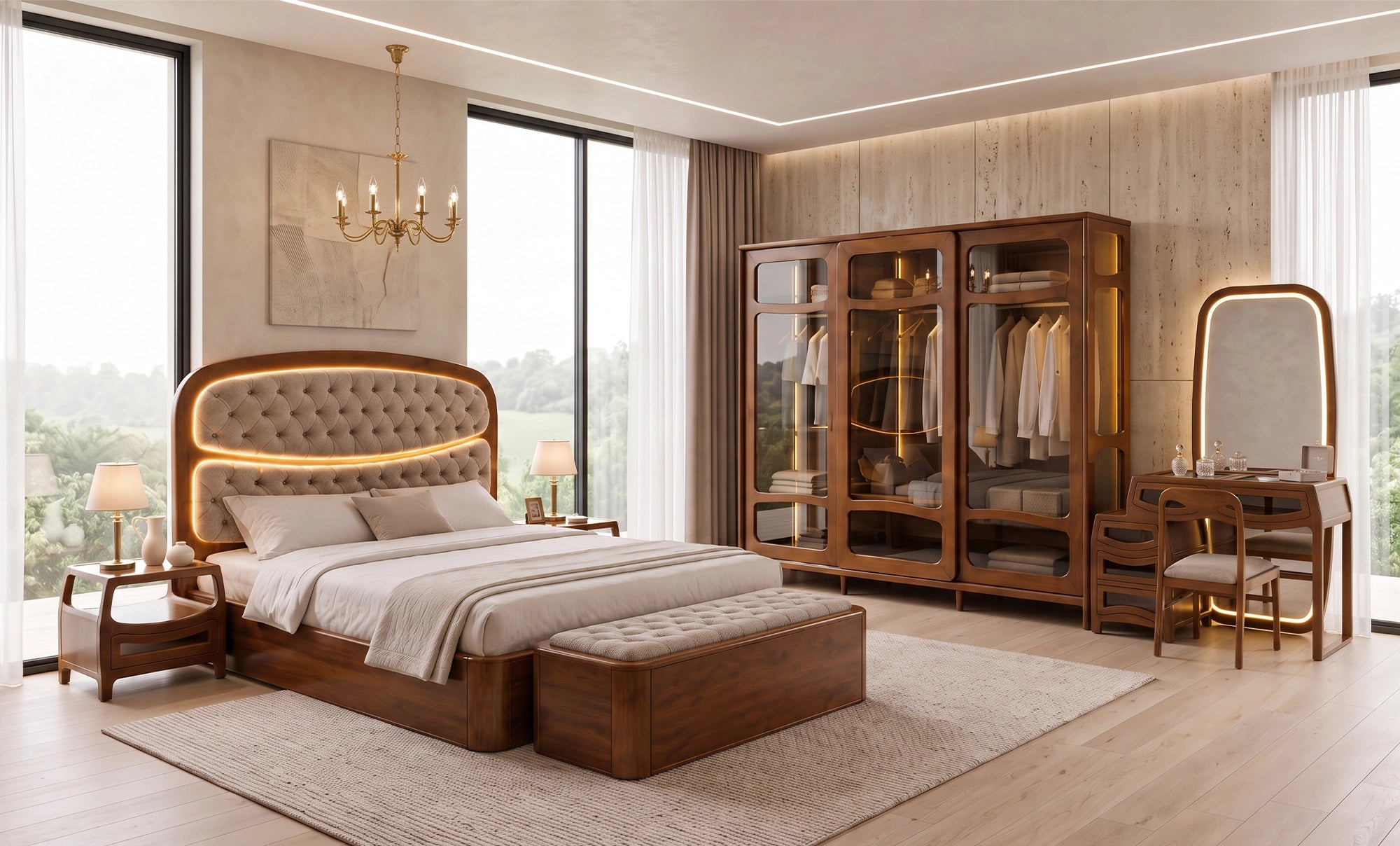 Luxury Bedroom Set 