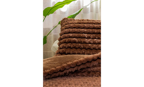 لحاف فرو نيو تون دبل 3 قطع - kabbanifurniture