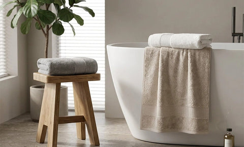 بشكير بليندا 3 قطع جكار - بامبو ناعم - kabbanifurniture