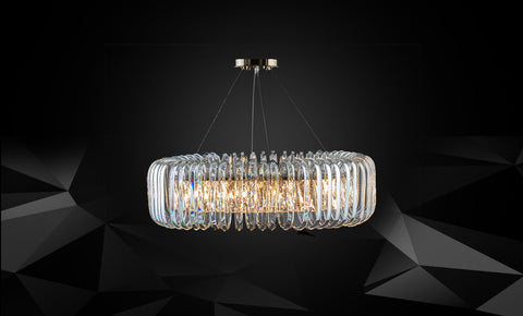 نجفة 2070/60 C سولتير جولد مدور - kabbanifurniture