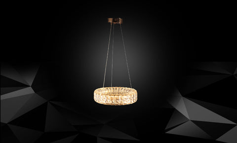 LM - 9959/300 - CRYSTAL LED معلقة - kabbanifurniture