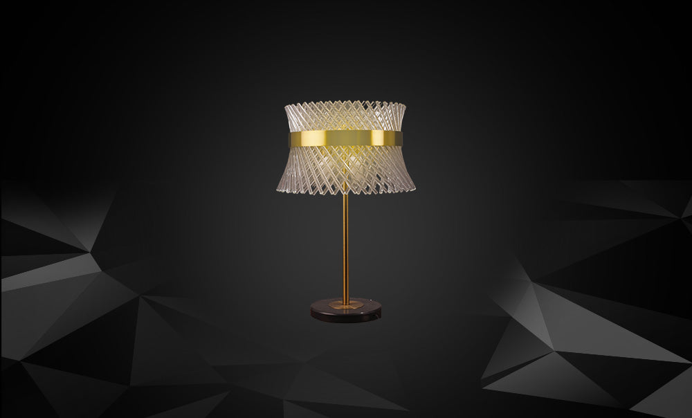 اباجورة كريستال 2184 T - kabbanifurniture