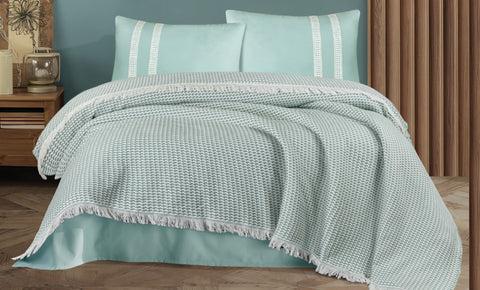 كوفرته لشبونه دبل 4 قطع - kabbanifurniture