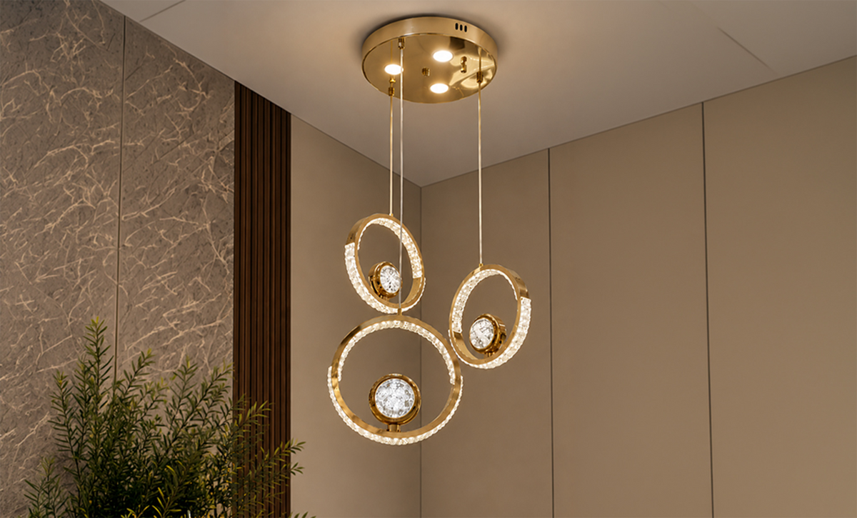 LM - 2343/3L - LED - GD  معلقة ليد