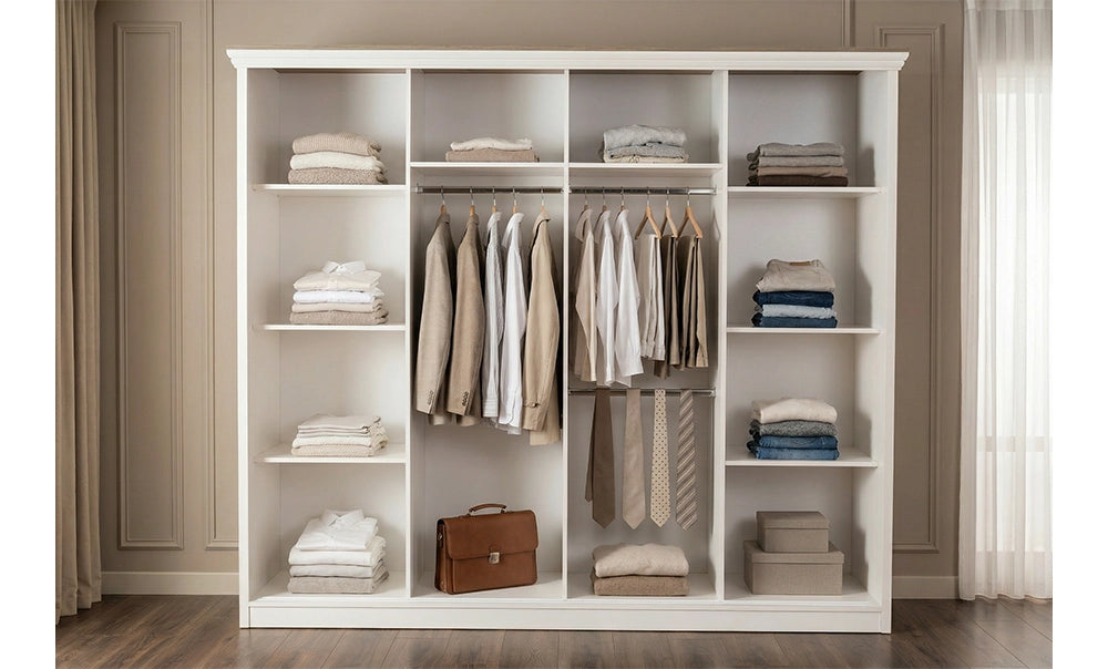 غرفة نوم تيفاني بدولاب جرار - kabbanifurniture