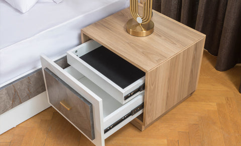 غرفة نوم بولو - دولاب 240 سم - kabbanifurniture