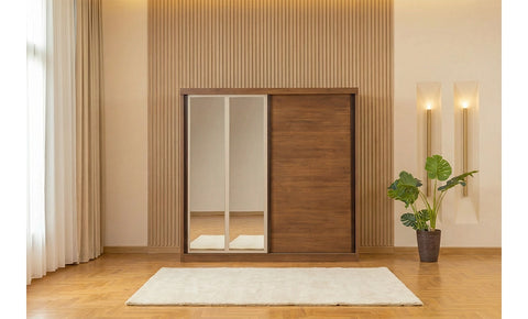 غرفة نوم يارن - دولاب 240 سم - kabbanifurniture
