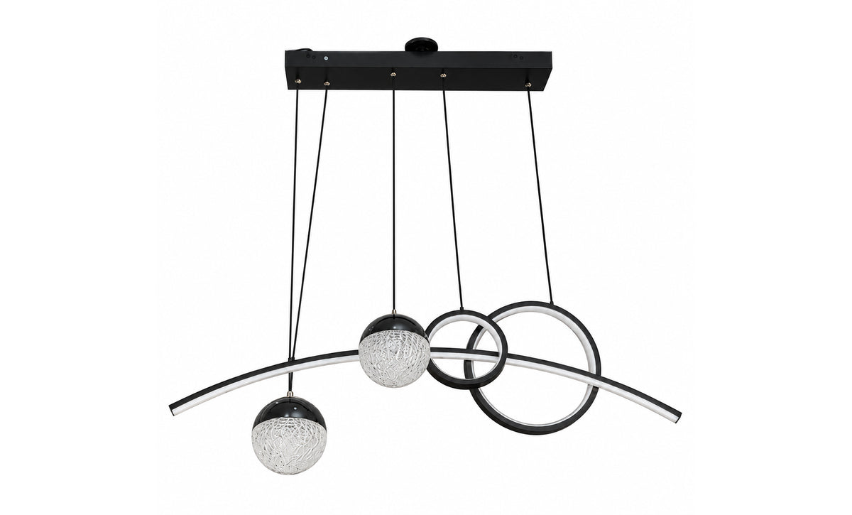 88009-BK LED Pendant 4