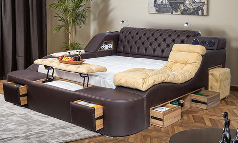 سرير لاكشري - kabbanifurniture