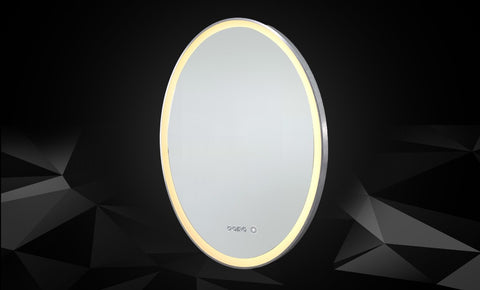 مراية ليد DigitaL 003 / 820*660 SILVER - kabbanifurniture