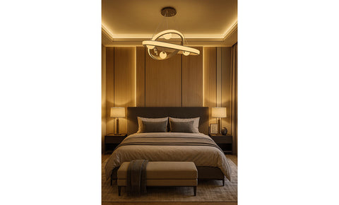 معلقة ليد 5007 GR - kabbanifurniture