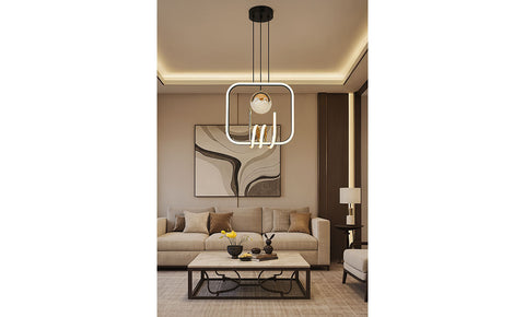 88004-BK+GD معلقة ليد - kabbanifurniture