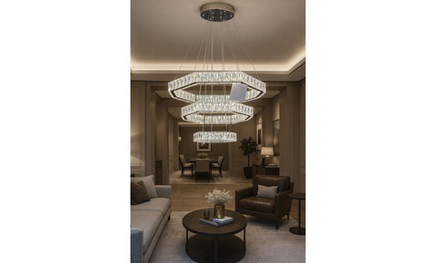 30901/650+430+250 معلقة كريستال - kabbanifurniture