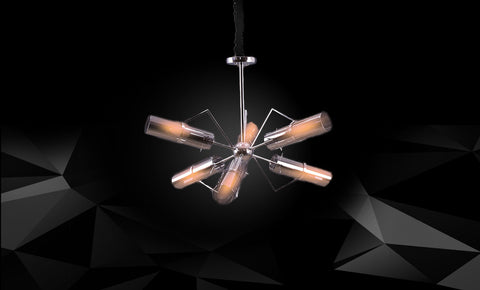 نجفة 32340/6 CH-SMOK - kabbanifurniture