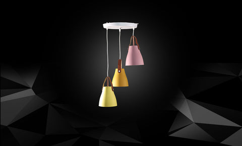 معلقة معدن LM2058/3 - الوان - kabbanifurniture