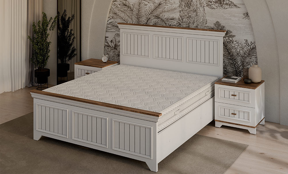 مرتبة لافندر 26 سم (سوست صلبة) - kabbanifurniture