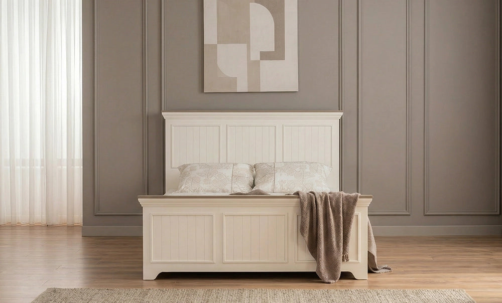 غرفة نوم تيفاني بدولاب جرار - kabbanifurniture