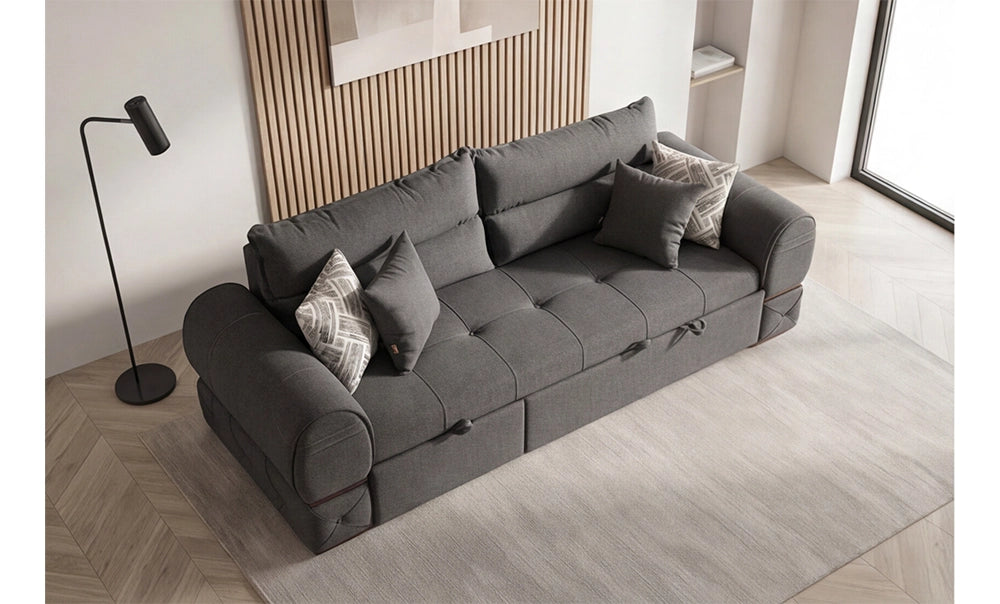 ركنة و كنبة سرير دايناميك - kabbanifurniture