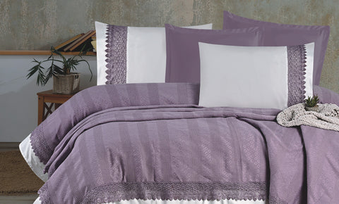 كوفرته زمرد دبل 4 قطع - kabbanifurniture