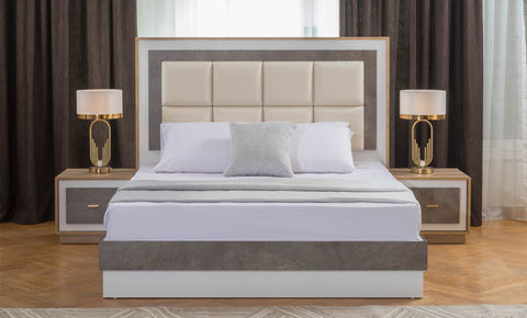 غرفة نوم بولو - دولاب 240 سم - kabbanifurniture