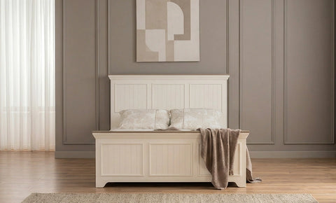 غرفة نوم تيفاني بدولاب مفصلي - kabbanifurniture