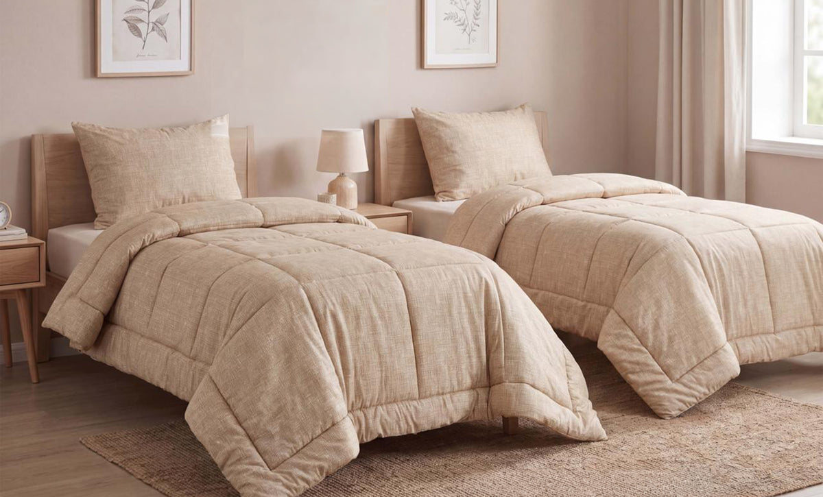 4-Piece Milano Blanket Comforter Single Set 5