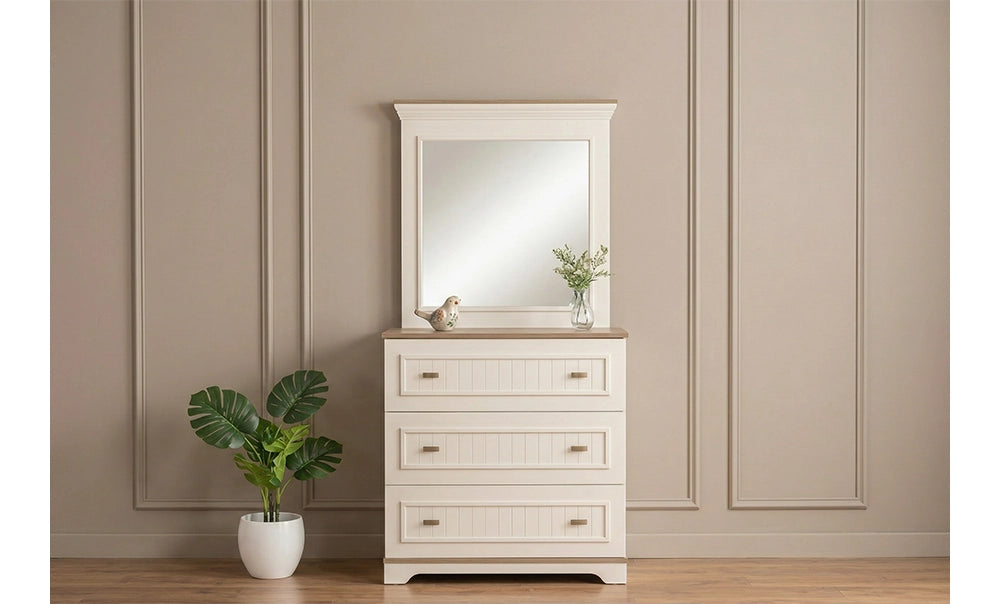 غرفة نوم تيفاني بدولاب جرار - kabbanifurniture