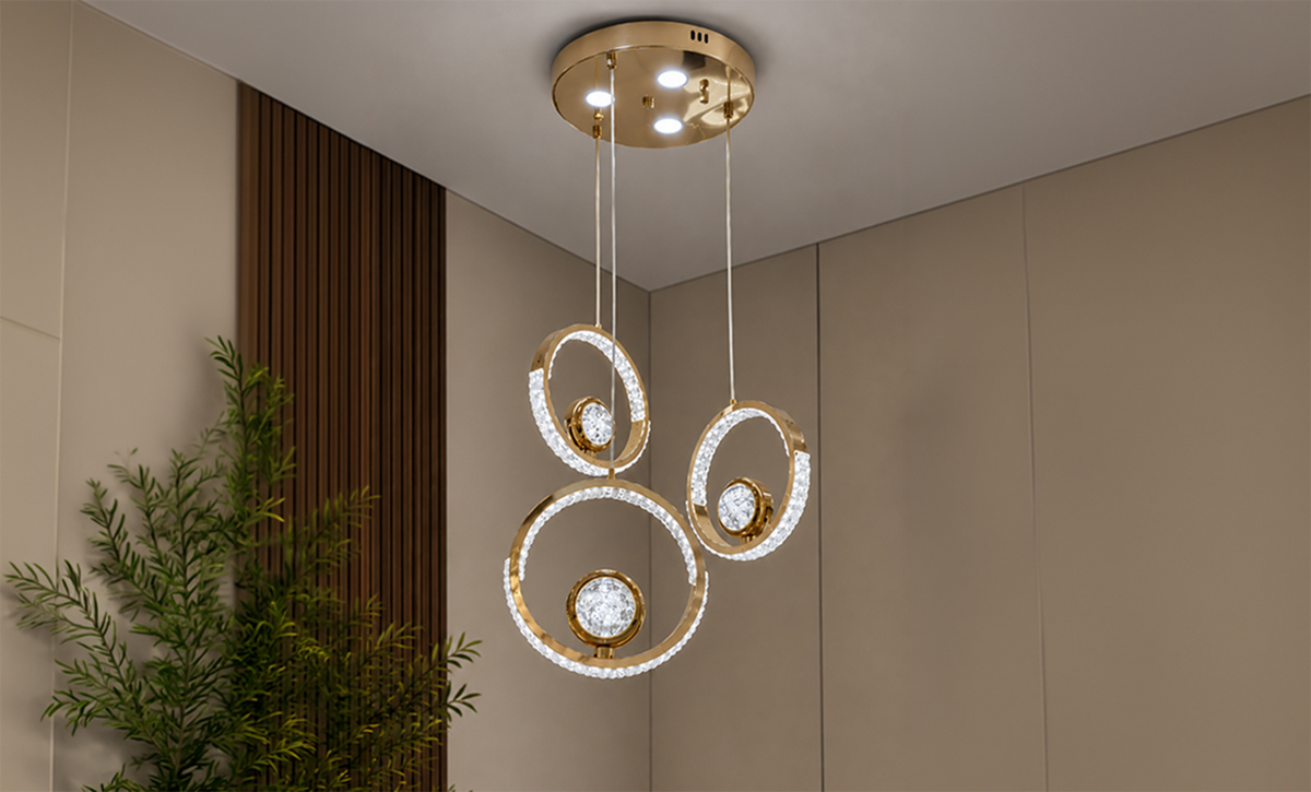 LM - 2343/3L - LED - GD  معلقة ليد