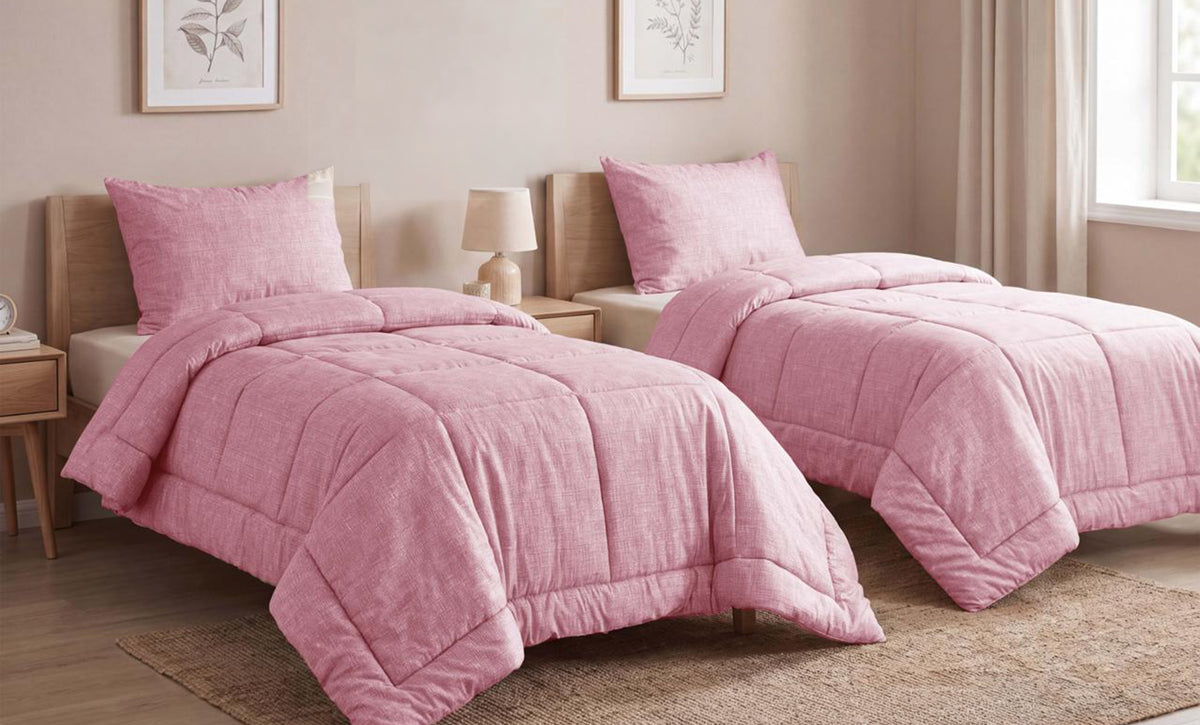 4-Piece Milano Blanket Comforter Single Set