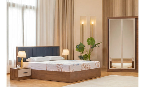 غرفة نوم يارن - دولاب 240 سم - kabbanifurniture