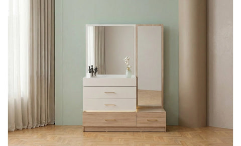 غرفة نوم لوتس بدولاب مفصلي - kabbanifurniture
