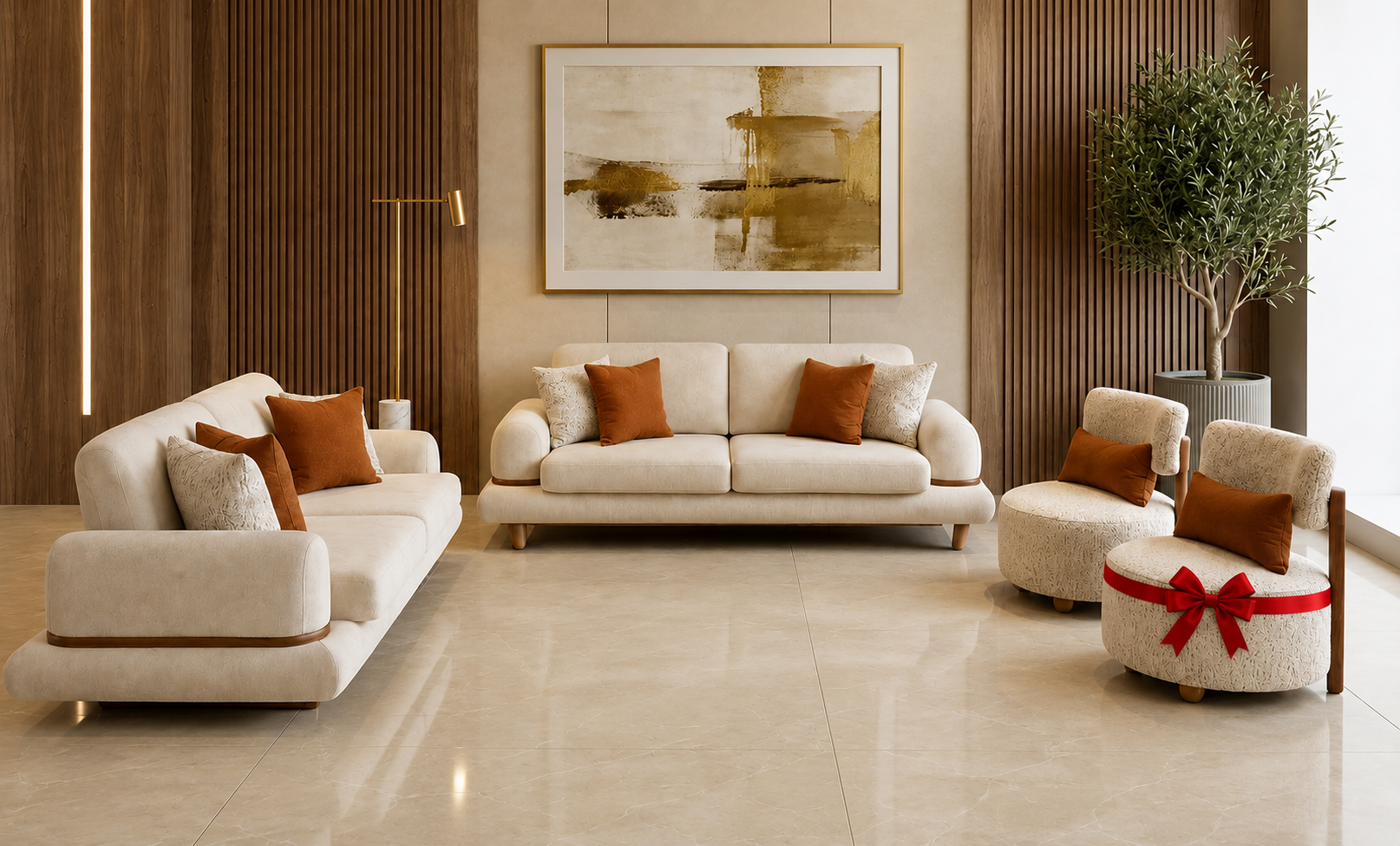 New Baron Living Room Set 